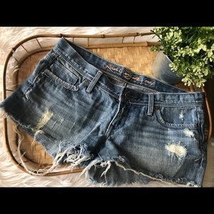 Ruehl No. 925 Distressed Denim Jean Short  Shorts